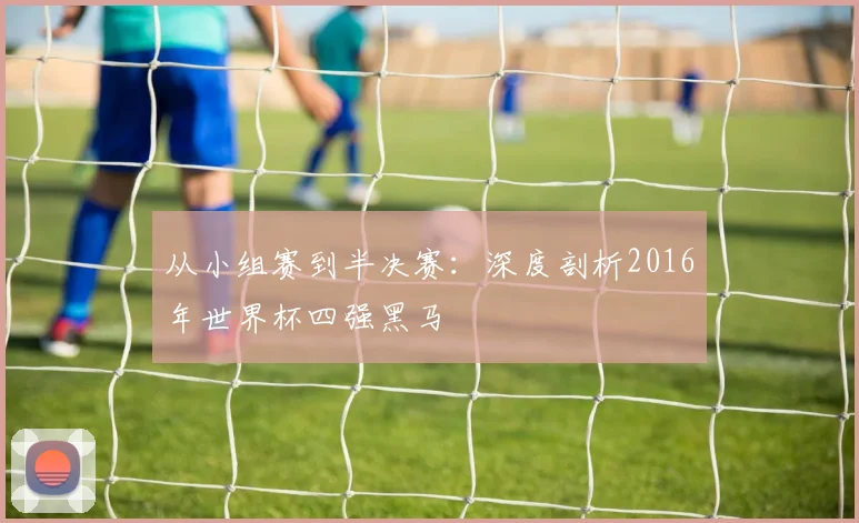 从小组赛到半决赛：深度剖析2016年世界杯四强黑马