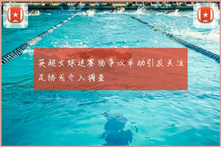 英超女球迷赛场争议举动引发关注足协或介入调查